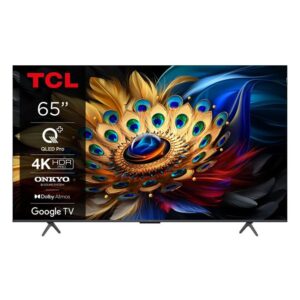 Original TCL 65" Inches QLED Google Smart TV - Black + 1 Year Warranty 65P7K