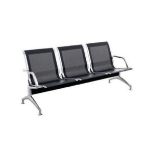 3-Seater Visitors Waiting Chair – Durable, Modern & Comfortable