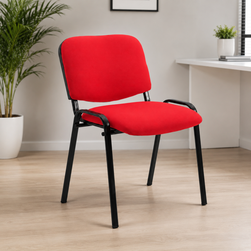 Visitors Fabric Chair Durable for Office and Home