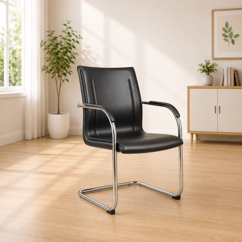 Premium Modern Visitor Chair Sleek Comfort
