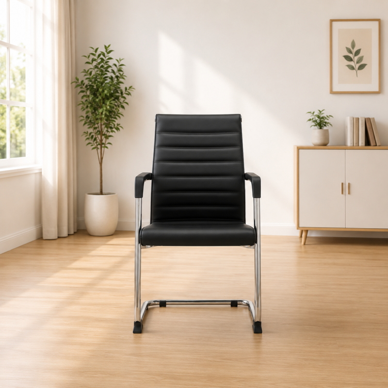 Modern Office Visitor Leather Chair