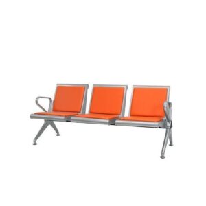 Top Quality Modern 3 IN 1 PU Leather Visitors Waiting Chair