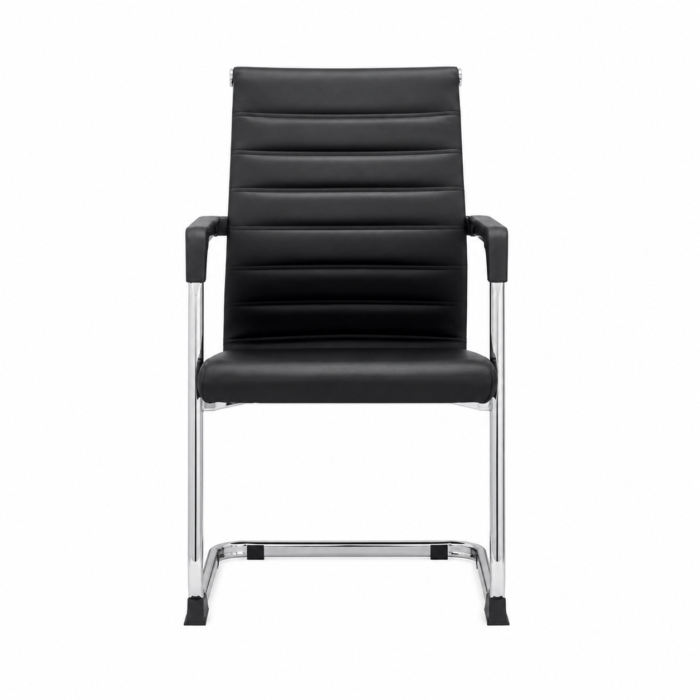 visitors black chair