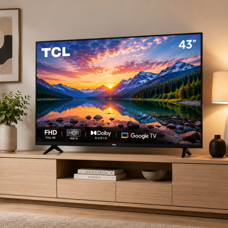 TCL 43-Inch FHD Android Smart TV