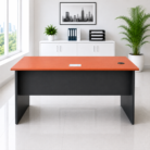 desk back view