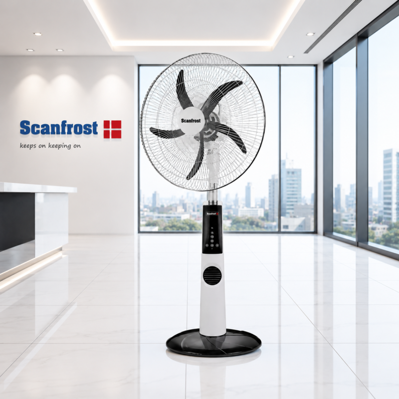 Scanfrost 18-Inch Rechargeable Standing Fan